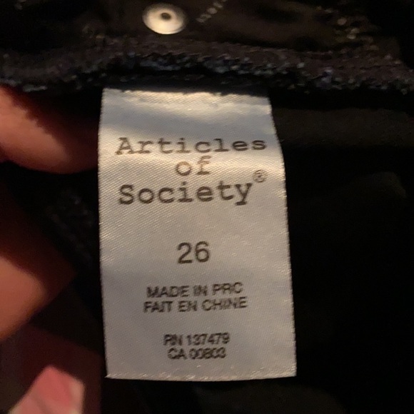 Articles Of Society Jean Skirt Size 26 - Picture 7 of 8
